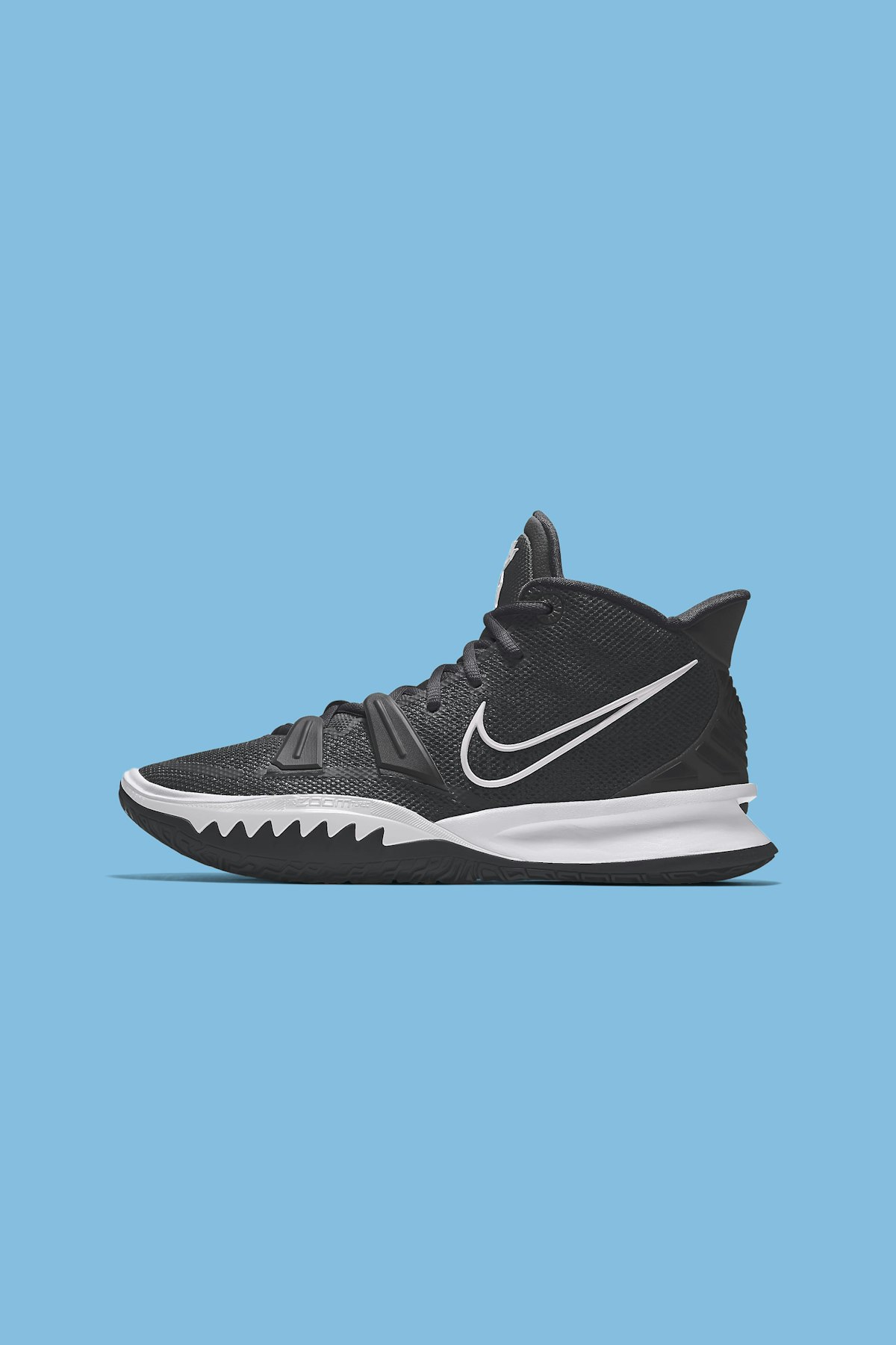 Nike Kyrie 7 in black and white